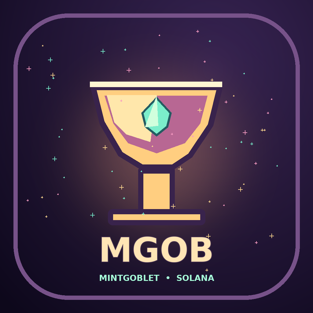 MINTGOBLET original mascot illustration